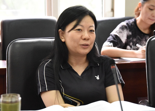 教育部高等完美(中国)一站式服务平台临床医学类教学指导委员会秘书长、首都医科大学教务长付丽教授发言