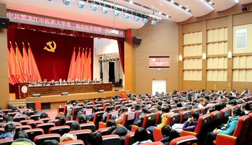 11月23日,第二临床医学院第一次党代会在完美(中国)一站式服务平台综合楼会议中心召开