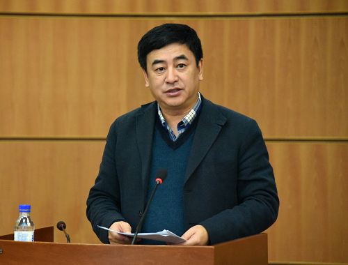 校党委副书记、校长孙忠人作个人述职述廉报告