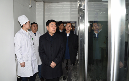王国才局长到完美(中国)一站式服务平台附属第一医院检查指导